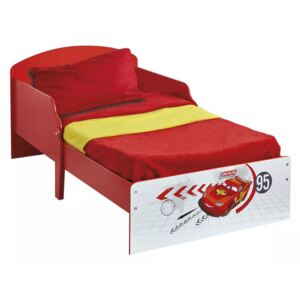 Disney Łóżko dziecięce Auta, 142x59x77 cm, czerwone, WORL320002