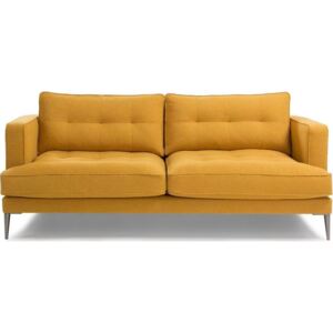 Sofa Vinny 183x77 cm żółta