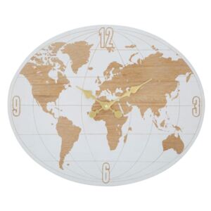 Zegar ścienny Mauro Ferretti White World, dł. 48 cm