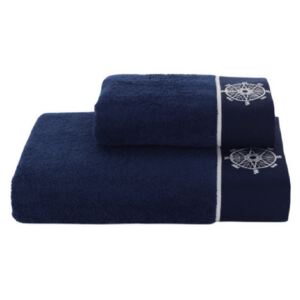 Podarunkowy zestaw ręczników MARINE LADY Ciemnoniebieski