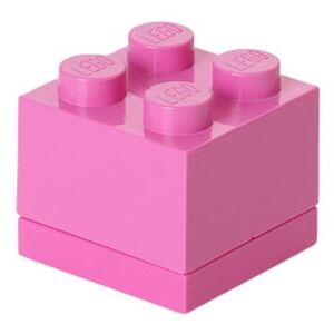 Różowy pojemnik LEGO® Mini Box