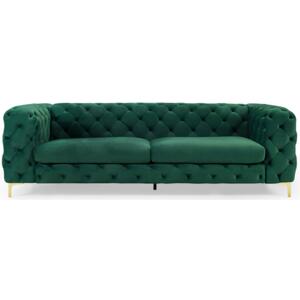Sofa Modern Alario 240 cm szmaragdowa