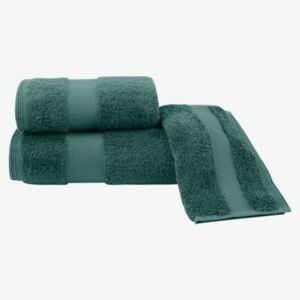 Luksusowy mały ręcznik DELUXE 32x50cm z Modalu Zielony