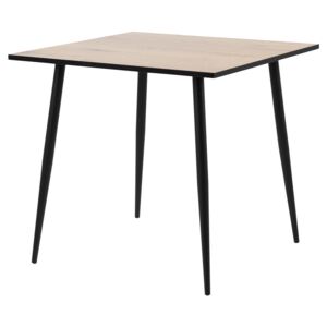 SELSEY Stół do jadalni kwadratowy Denaser 80x80 cm dąb