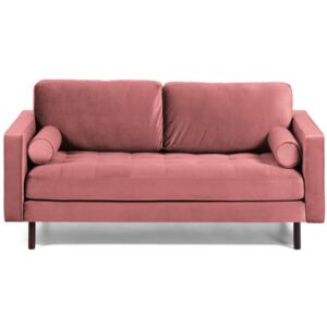 Sofa 2 os. Bogart 182 cm aksamit różowa