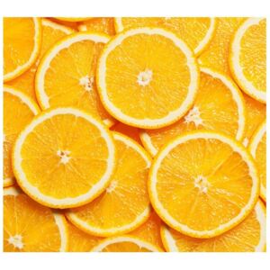 Fototapeta Plasterki pomarańczy, 6 elementów, 268x240 cm
