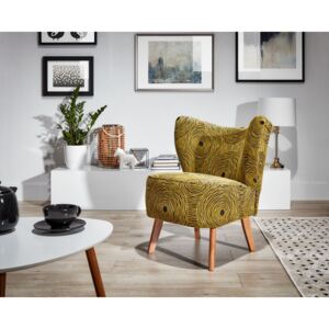 Designerski fotel tapicerowany LILO