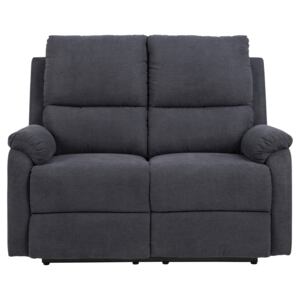 Sofa recliner Kressin 101x135 cm ciemnoszara