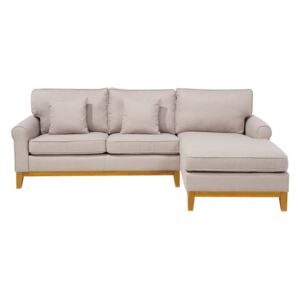Narożnik jasnobrązowy - kanapa - sofa - narożna - wypoczynek - NEXO