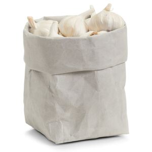 Koszyk na żywność Roll-Down-Bag, kolor szary, Ø12 cm, ZELLER