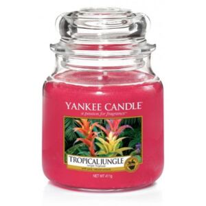 Świeca Yankee Candle Tropical Jungle, średni słoik (411g)