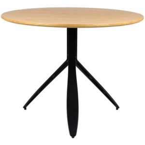 Okrągły stół drewniany do jadalni i salonu - Okaro