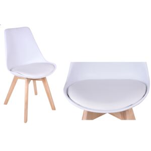 Krzesło K-NANTES DSW białe