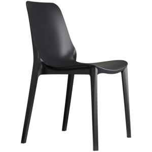 Krzesło Ginevra 48x86 cm antracytowe