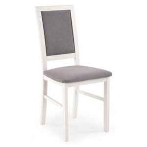 Krzesło SYLWEK 1 BIS szare/białe - POLECA nas aż 98% klientów - ZAMÓW (91 822 80 55)