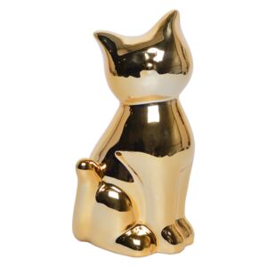 Złota figurka kota Riturd 16 cm