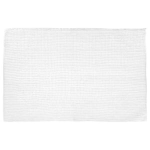 Dywanik łazienkowy TAPIS MINI CHENILLE, 50x80 cm, kolor biały