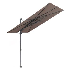 Blumfeldt Saint-Tropez parasol 3-osiowy obrotowy obrót o 360° 3 x 3,55 m ochrona UV 50+