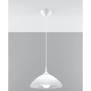 SOLLUX Modna i Skromna Lampa Wisząca CONO Eleganckie Pojedyncze Oświetlenie LED Zwis Sufitowy na Lince