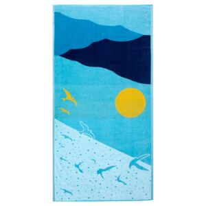 DecoKing Plażowy ręcznik kąpielowy Ocean, 90 x 180 cm