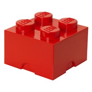 Czerwony kwadratowy pojemnik LEGO®