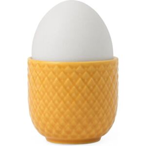 Kieliszek na jajko Rhombe żółty