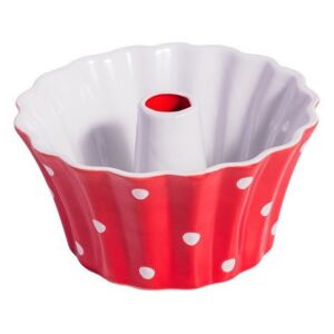 Isabelle Rose® Forma do ciasta ceramiczna czerwona 20 cm