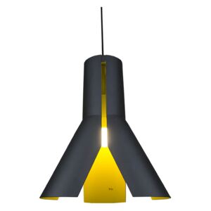 Lampa wisząca Origami Design No.1 LA045/P_black-yellow ALTAVOLA DESIGN LA045/P_black-yellow