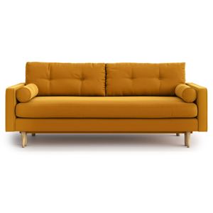 Sofa Moby z funkcją spania, Golden velvet