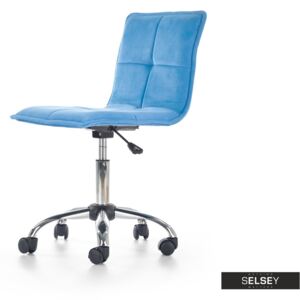 Fotel biurowy Lamas niebieski