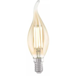 EGLO Żarówka LED w stylu vintage, E14, CF37, Amber 11559