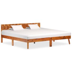 Rama łóżka, lite drewno sheesham, 180 x 200 cm