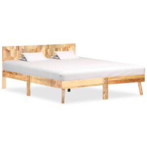 Rama łóżka, lite drewno mango, 160 x 200 cm