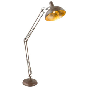 LAMPA podłogowa CONNY 58322 Globo stojąca OPRAWA metalowa vintage rdza złota