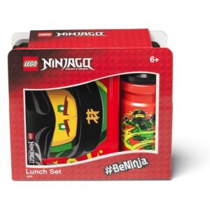 Zestaw czerwonego pojemnika na lunch i butelki LEGO® Ninjago Classic
