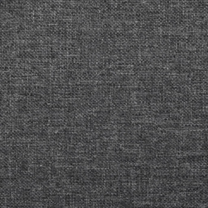 Sofa 2-osobowa tapicerowana tkaniną, ciemnoszara