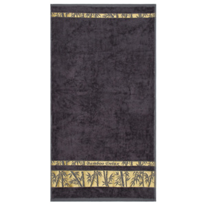 Ręcznik Bamboo Gold szary, 50 x 90 cm