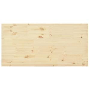 Blat stołu, naturalne drewno sosnowe, 140x70x2,5 cm