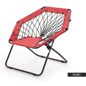 Krzesło składane Xordos czerwone