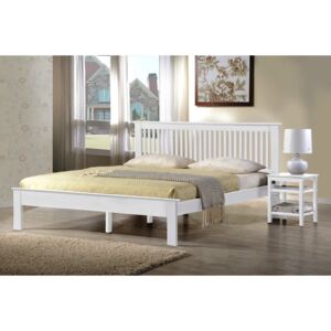 Łóżko Drewniane 160X200 - Gilda - Białe