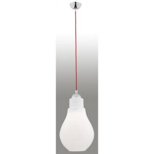 Lampa wisząca ARGON Kama 487, 1x60 W, biała, 90x21 cm