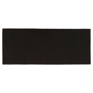 Dywanik łazienkowy TAPIS Uni, 50x120 cm, czarny