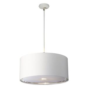 Lampa wisząca ELSTEAD LIGHTING Balance, 1x60 W, E27, biała, 33,4-123,4x45,5 cm