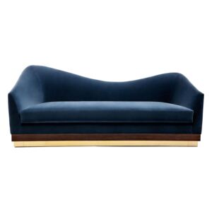 Ekstrawagancka sofa o asymetrycznym oparciu - Munna