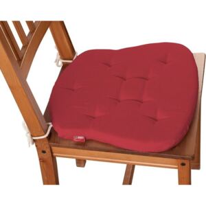 Siedzisko Filip na krzesło DEKORIA Quadro, czerwony, 41x38x3,5 cm