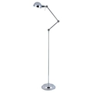 Lampa podłogowa SPOT LIGHT Kadina, srebrna, 150x35x35 cm