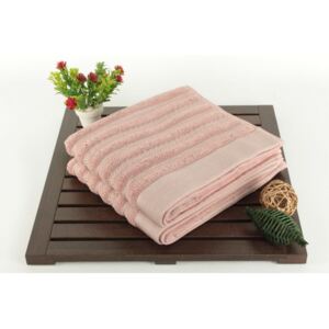 Zestaw 2 ręczników Fance Dusty Rose, 50x90 cm