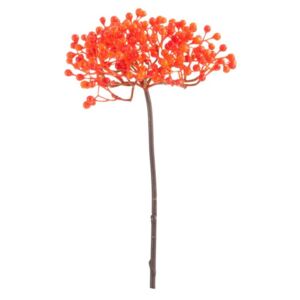 Gałązka dekoracyjna Branch Berries 47 cm pomarańczowa