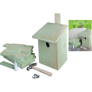 Esschert Design DIY Domek dla ptaszków, 21,3x17x23,3 cm, KG52