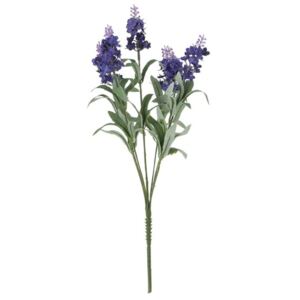 Kwiat dekoracyjny Lavender 37x10 cm ciemnofioletowy